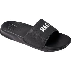 Reef Kids One Slide Jongens Slippers - Zwart Wit