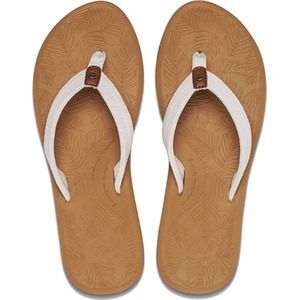 Reef Tides White-badslipper-slipper voetbed-reef slipper