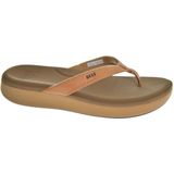 Reef Cushion Cloudnatural Dames Slippers - Cognac