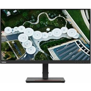 Lenovo ThinkVision S24e-20 LED-monitor Energielabel D (A - G) 60.5 cm (23.8 inch) 1920 x 1080 Pixel 16:9 6 ms HDMI, VGA, Audio-Line-out VA LED