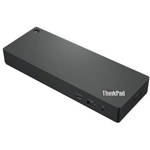 Lenovo 40B00300EU notebook dock & poortreplicator Bedraad Thunderbolt 4 Zwart,