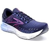 Brooks Dames glycerine 20 sneakers, pecoat/blauw/roze, 41 EU, Pecoat Blau Rosa, 41 EU