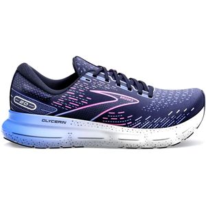 Brooks Dames glycerine 20 sneakers, pecoat/blauw/roze, 41 EU, Pecoat Blau Rosa, 41 EU