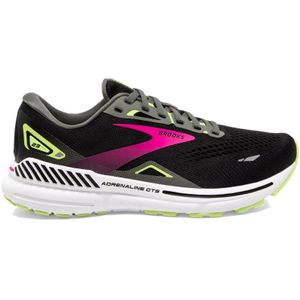 Brooks Adreline Gts 23 Hardloopschoenen Dames Zwart Dessin