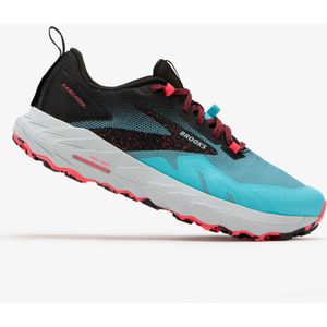 BROOKS Cascadia 17, damessneakers, 39 EU, Bluefish Black Diva Pink, 39 EU