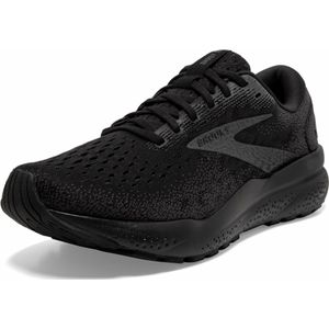 Brooks Ghost 16 damessneakers, Zwart Ebony