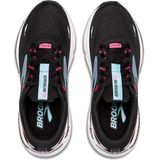 Brooks Adrenaline GTS 23 GTX damessneakers, 37,5 EU, Black Knockout Pink Aqua, 37.5 EU