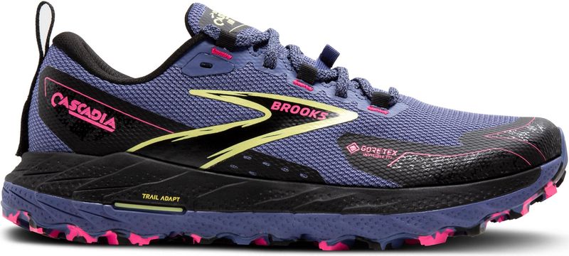 Brooks - Cascadia 18 GTX - Hardloopschoenen - Grijs - Waterdicht