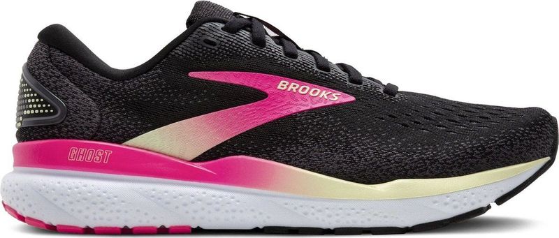 Brooks - Ghost 16 - Hardloopschoenen - Zwart - Mesh