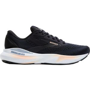 Brooks Adrenaline GTS 24, Vrouwen, Zwart, Hardloopschoenen, maat: 37,5