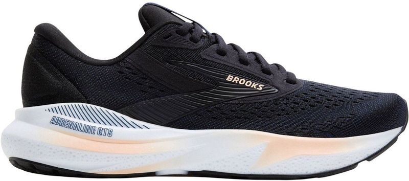 Brooks - Adrenaline GTS 24 - Hardloopschoenen - Dames - Zwart - DNA LOFT v3 Foam