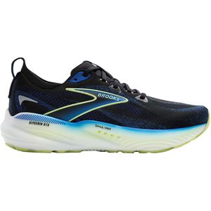 Brooks Glycerin GTS 22 Hardloopschoenen - Zwart - Blauw - Lichtgroen
