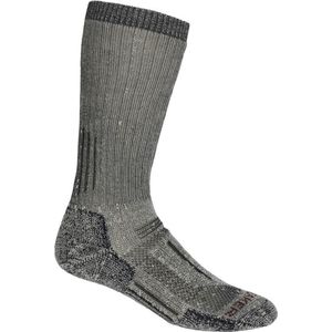 Icebreaker Mountaineer Mid Calf Wandelsok Heren Jet Hthr/Espresso
