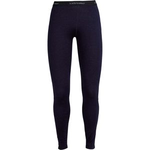 Icebreaker 260 Tech Leggings Dames Thermobroek Midnight Navy