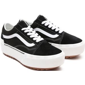 Sneakers Old Skool Stacked VANS. Leer materiaal. Maten 40. Zwart kleur