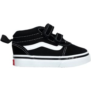 VANS TD Ward Mid V (SUEDE/CANVAS)BLACK/WHITE -Maat 26