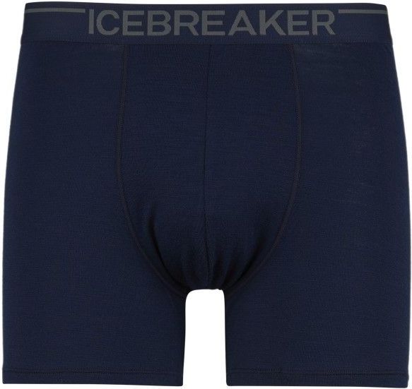 Icebreaker - Anatomica Boxershort - Midnight Navy - Merinowol
