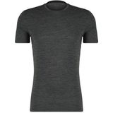 Icebreaker - Anatomica SS Crewe - T-Shirt - Jet Heather - 83% Merinowol