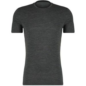 Icebreaker - Anatomica SS Crewe - T-Shirt - Jet Heather - 83% Merinowol