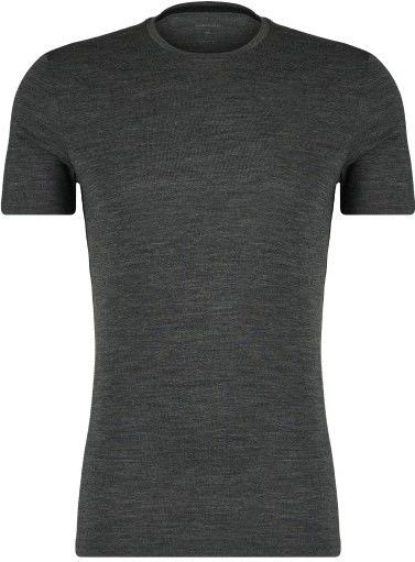 Icebreaker - Anatomica SS Crewe - T-Shirt - Jet Heather - 83% Merinowol