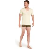 Icebreaker - Anatomica S/S V - Merino-ondergoed - Wit