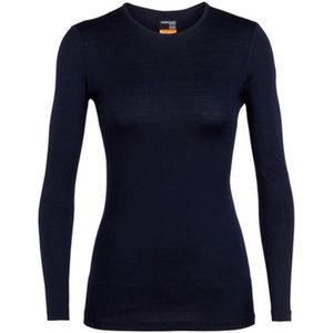 Icebreaker Merino 200 Oasis Lange Mouwen Basislaag Blauw Vrouw