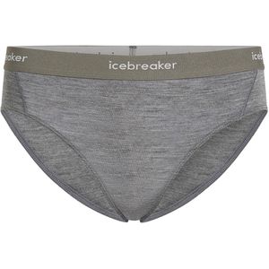 Icebreaker - Dames Hipster Merino 125 Cool-Lite Sprite Gritstone Heather - Grijs