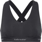 Icebreaker - Merino 125 Cool-Lite Sprite Racerback Bra - Sport BH - Zwart