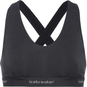 Icebreaker - Merino 125 Cool-Lite Sprite Racerback Bra - Sport BH - Zwart