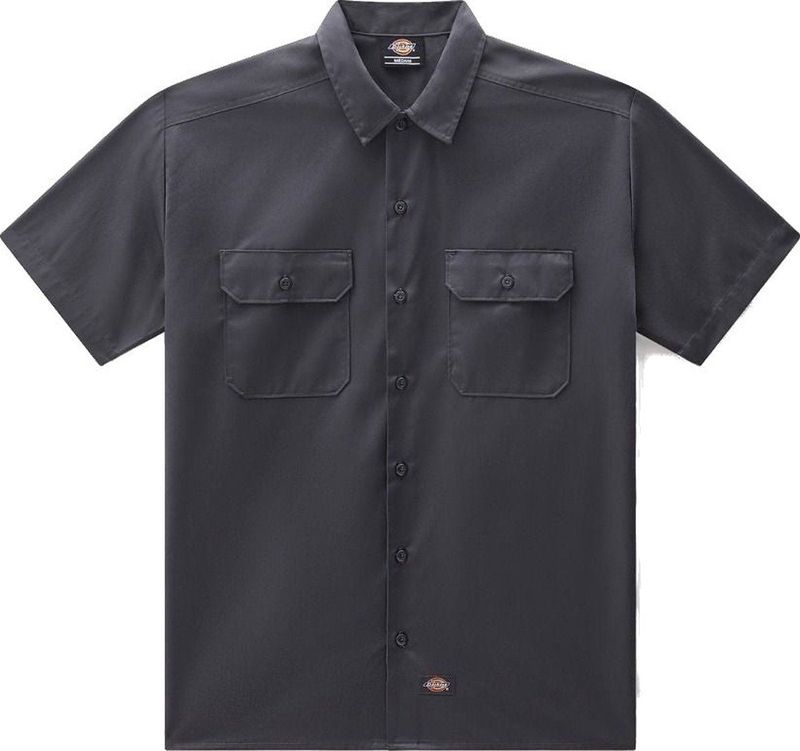 Dickies - Work Shirt SS - Korte Mouwen Shirt - Zwart