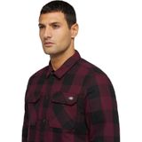 Dickies - Gewatteerd Shirt - Bruin - Sherpa Gevoerd - Heren