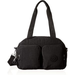 Kipling COOL DEFEA Middelgrote schoudertas, Black Noir (Zwart)