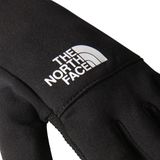 The North Face Etip Recycled Heren Handschoen Tnf Black/Tnf White Logo L