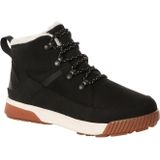 The North Face - W Sierra Mid Lace WP - Zwart - Leer - Waterdicht