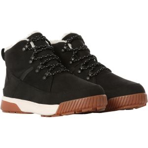 The North Face - W Sierra Mid Lace WP - Zwart - Leer - Waterdicht