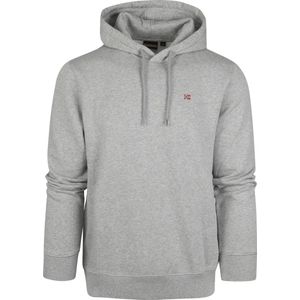 Napapijri - Balis Hood - Trui - Grijs - Regular Fit - Verstelbare Capuchon