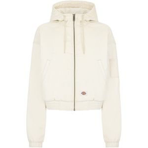 Dickies Corduroy Jas Wit 2XS Vrouw