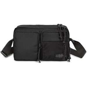 Eastpak - Double Cross - Schoudertas - Zwart - Duurzaam Materiaal