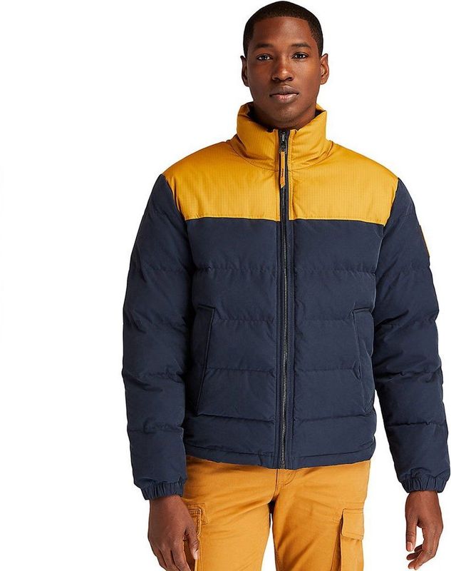 Timberland - TB0A22XBW761 Gewatteerd Jack - Marineblauw - Katoen/Nylon