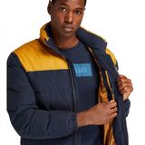 Timberland - Welch Mountain Puffer Jacket - Wheat Boot Black - Katoen/Nylon