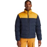 Timberland - Welch Mountain Puffer Jacket - Wheat Boot Black - Katoen/Nylon