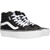 VANS WM Filmore Hi Platform (Canvas) Black/White -Maat 38