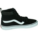 Vans - Filmore Hi Sneakers - Zwart - Suède - Canvas - Rubber