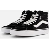 VANS WM Filmore Hi (SUEDE/CANVAS)BLACK/WHITE -Maat 39