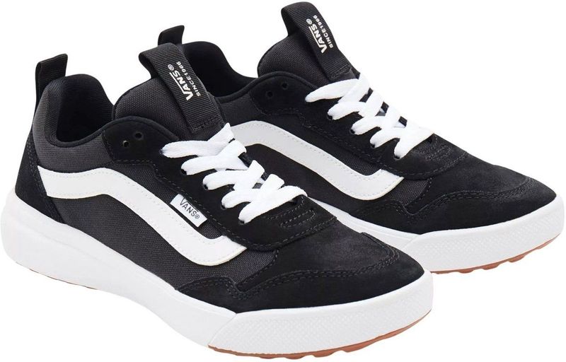 Vans - Range Exp - Sneakers - Zwart/Wit - Suède/Canvas