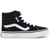 VANS YT Filmore Hi (SUEDE/CANVAS)BLACK/WHITE -Maat 29