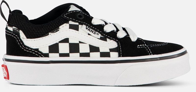 Vans - Filmore - Sneakers - Zwart - Checkerboard Design