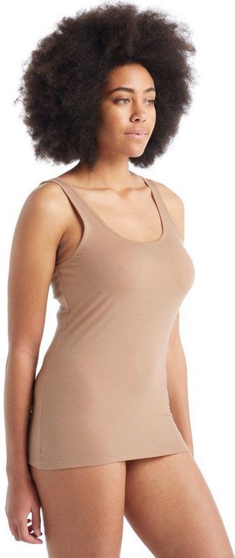 Icebreaker - Siren - Mouwloos - Merino - Zwart - Duurzaam