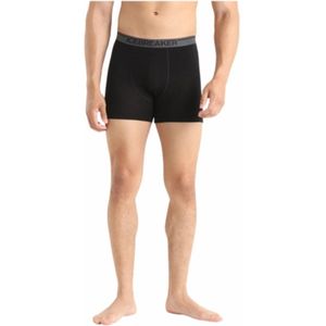 Icebreaker - Anatomica Boxers - Boxershort - Zwart - Merinowolmix