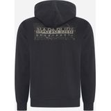 Zwart Sweatshirt Met Capuchon En Lange Mouwen